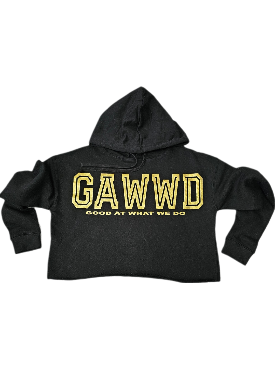 Precious Metals Cropped Hoodie
