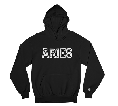 Aries Hoodie with Tribal Logo Tshirt