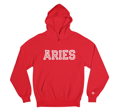 Aries Hoodie with Tribal Logo Tshirt