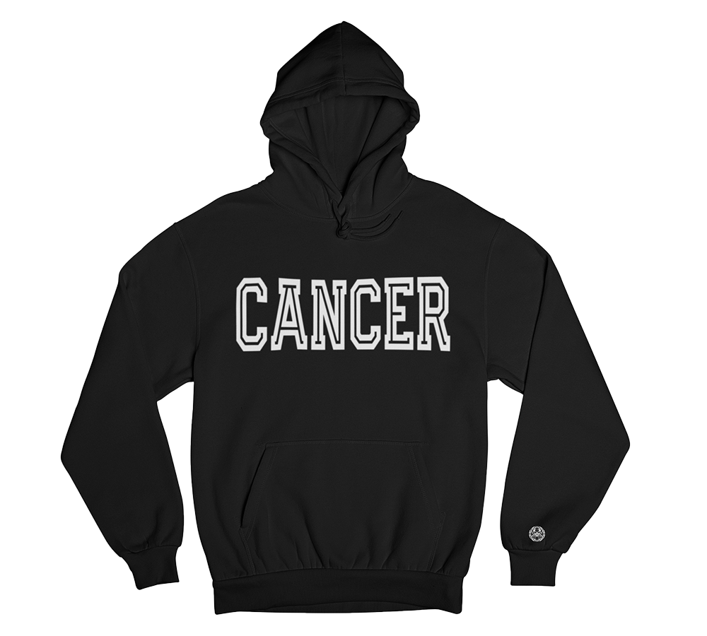 Zodiac Hoodie with Tribal Sleeve Logo