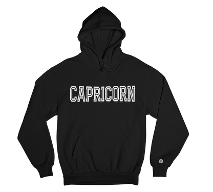 Capricorn Hoodie with Tribal Logo Tshirt