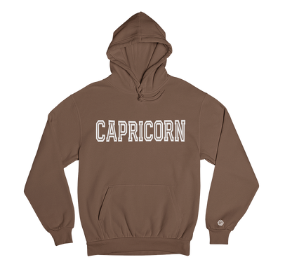 Capricorn Hoodie with Tribal Logo Tshirt