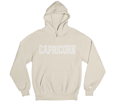 Capricorn Hoodie with Tribal Logo Tshirt