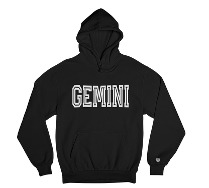 Zodiac Hoodie with Tribal Sleeve Logo