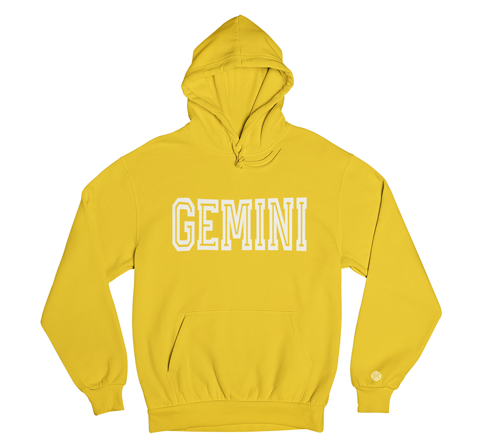 Zodiac Hoodie with Tribal Sleeve Logo