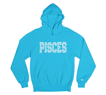 Pisces Hoodie with Tribal Logo Tshirt