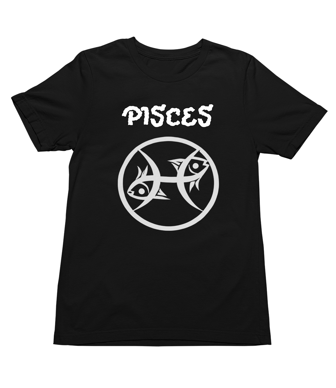 Pisces Hoodie with Tribal Logo Tshirt