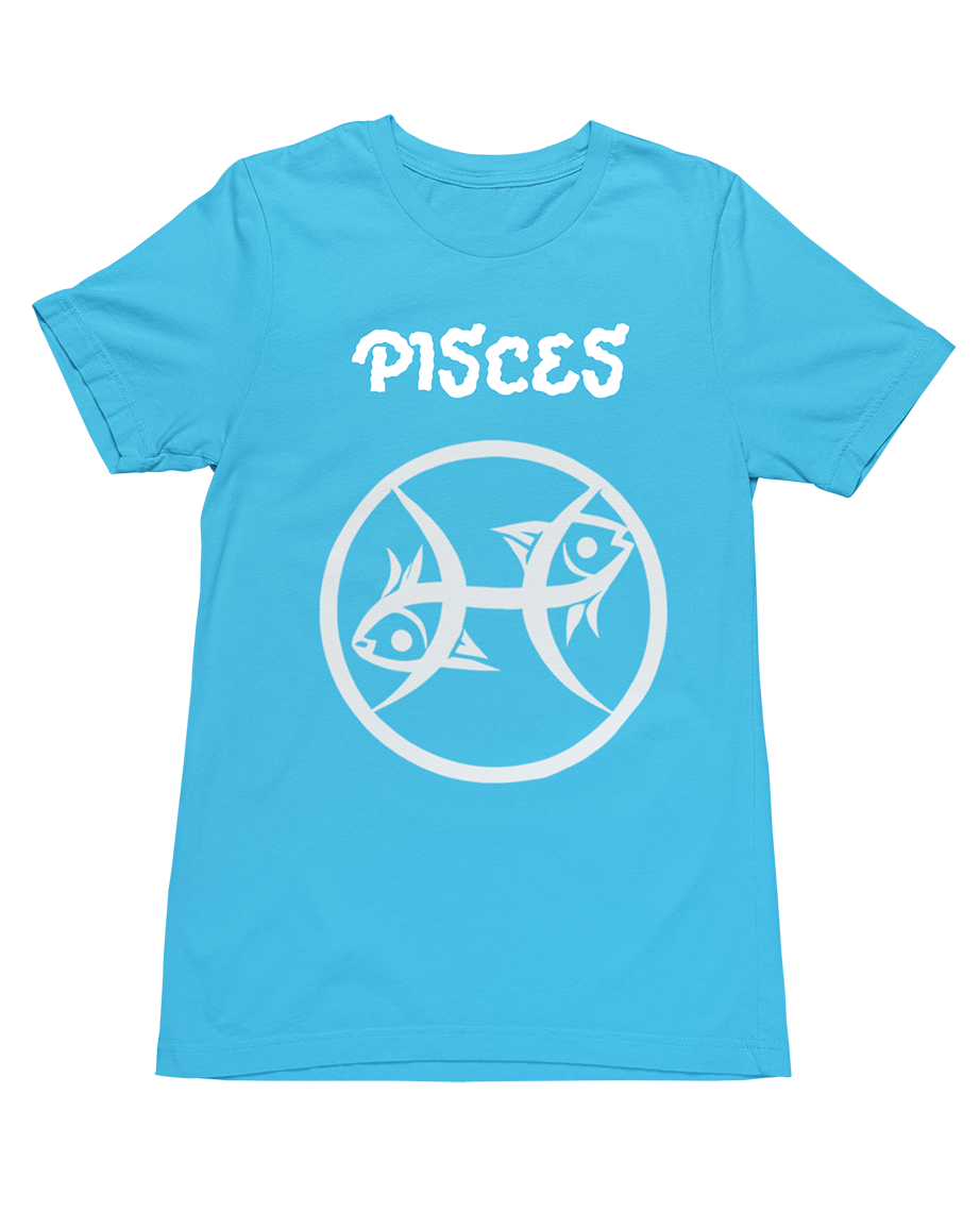 Pisces Hoodie with Tribal Logo Tshirt