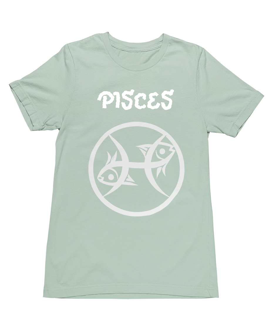 Pisces Hoodie with Tribal Logo Tshirt