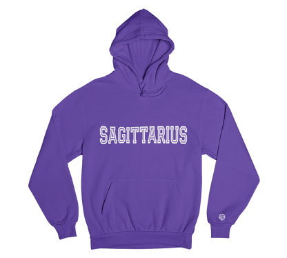 Zodiac Hoodie with Tribal Sleeve Logo