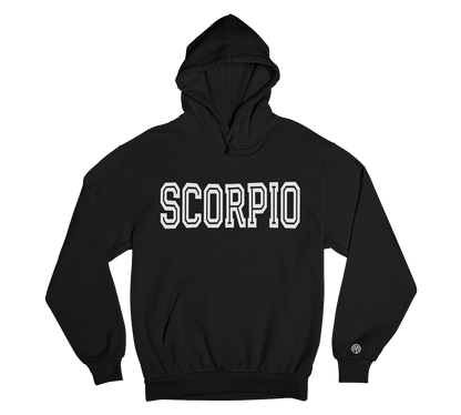 Zodiac Hoodie with Tribal Sleeve Logo