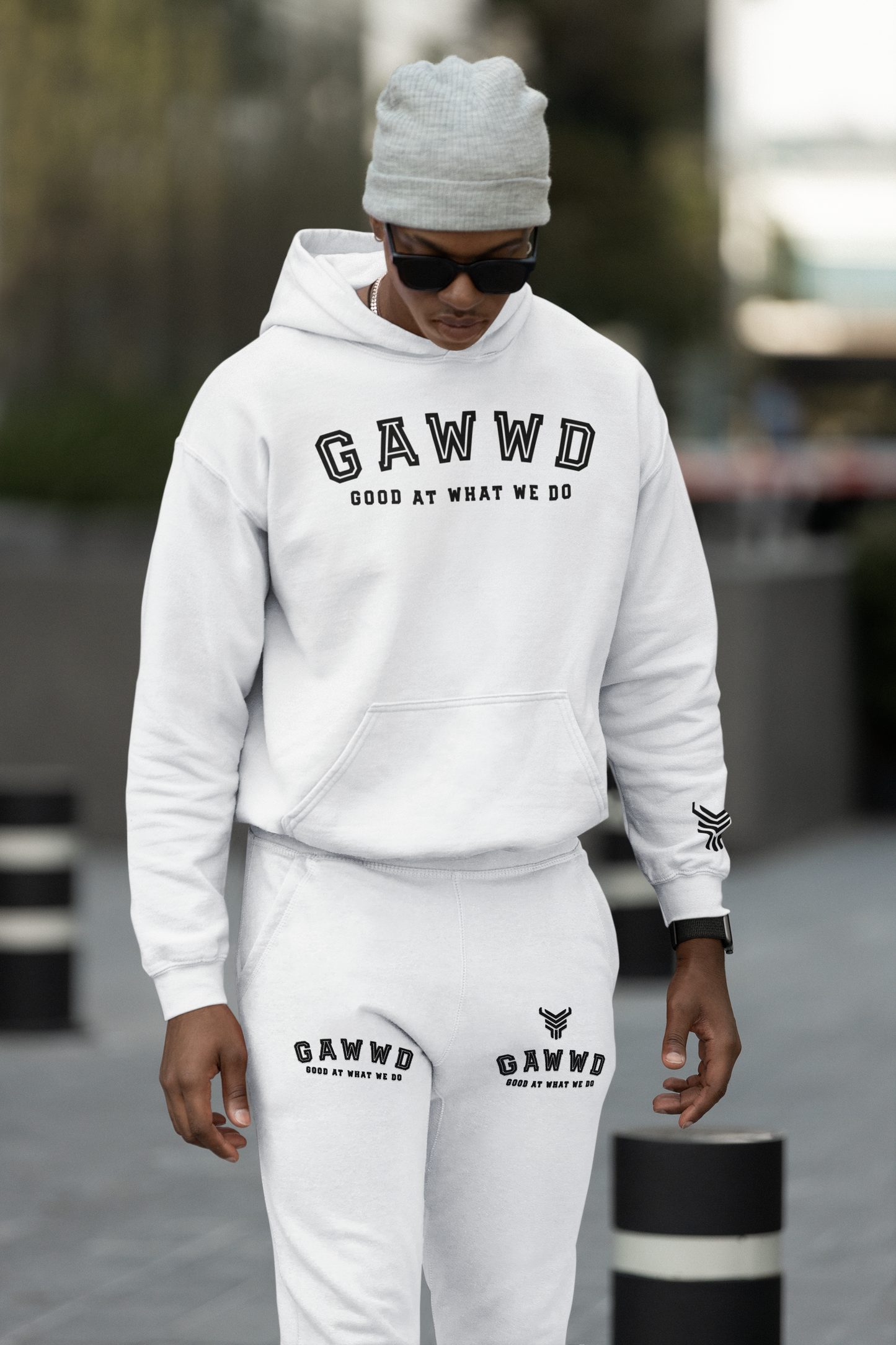 GAWWD HOODIE ARCHED LOGO